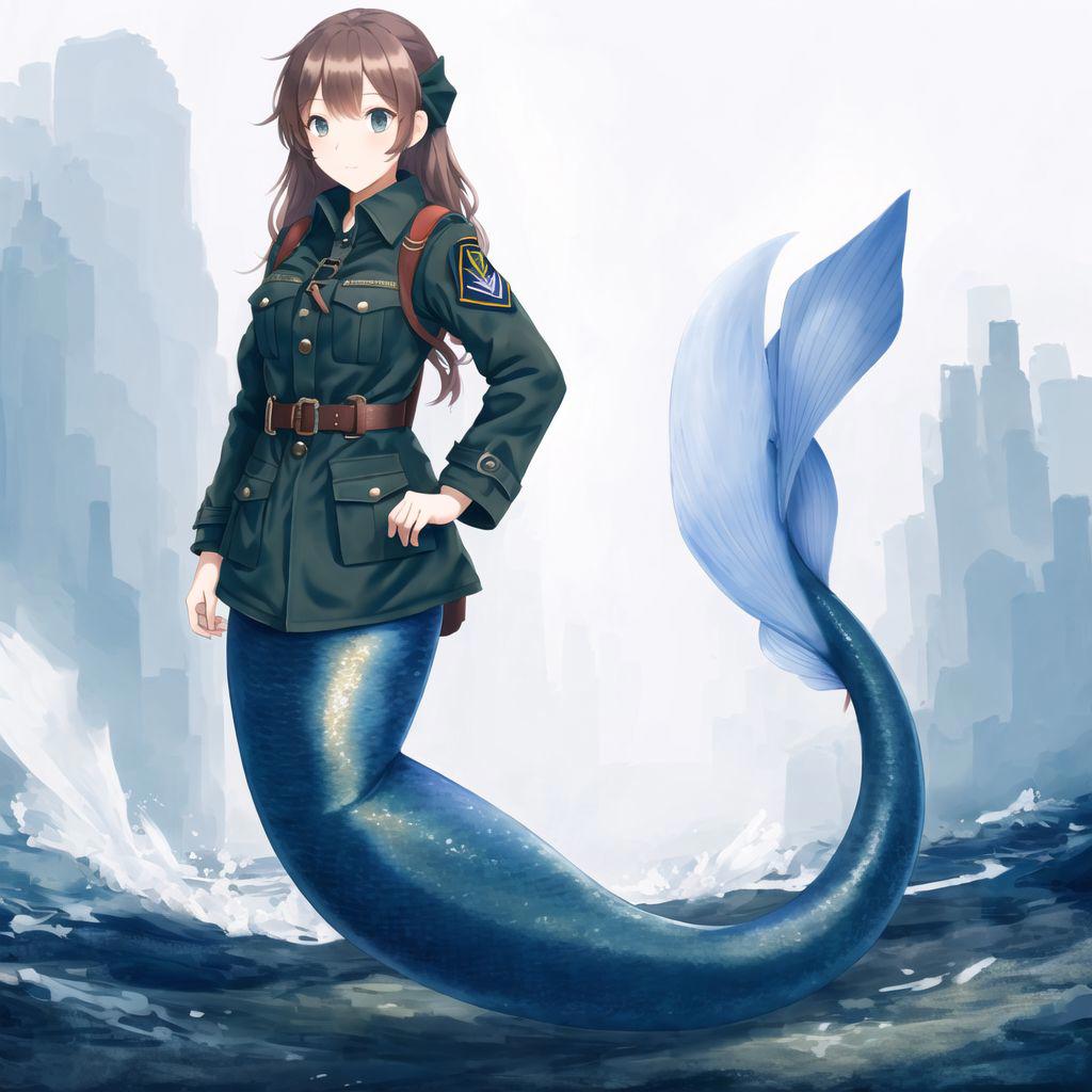 titleknown: Manatee to Anime Mermaid!